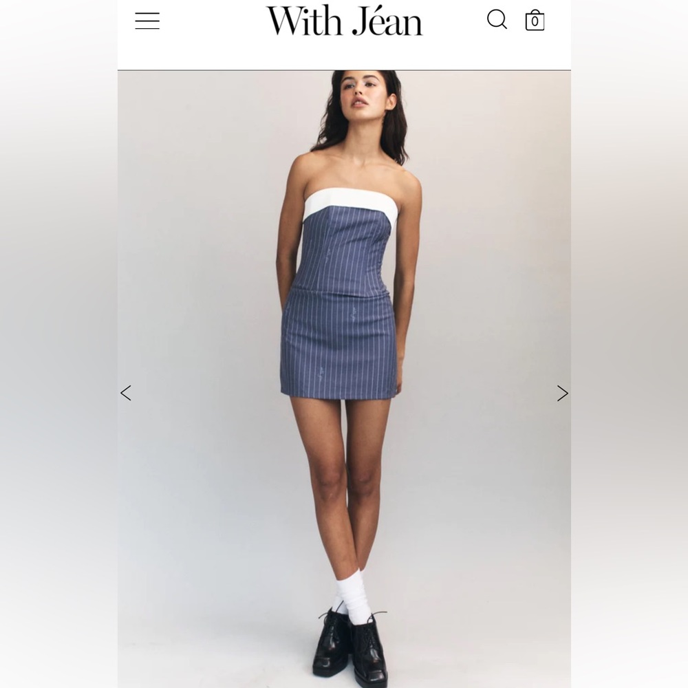 WITH JEAN CHLOE CORSET DRESS - PIN ME